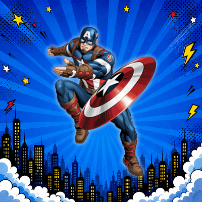 CAPTAIN AMERICA - £100 CASH