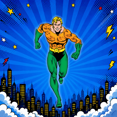 AQUAMAN - £25 CASH 