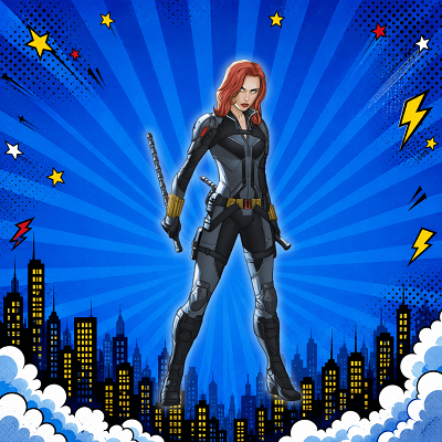 BLACK WIDOW - £5 SITE CREDIT 