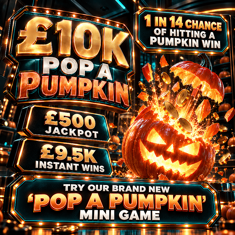 £10K POP A PUMPKIN