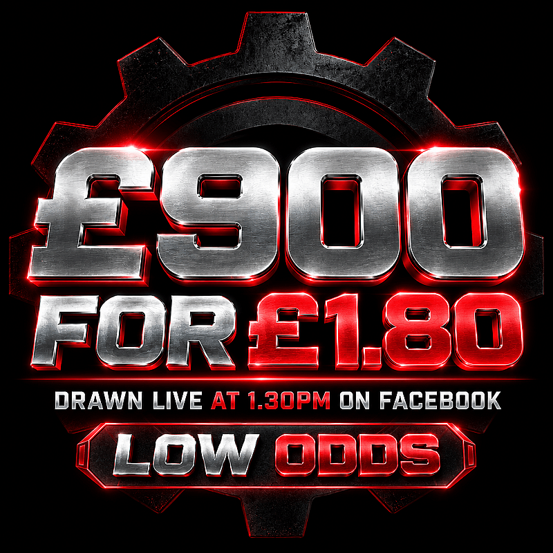 FRIDAY DAILY CASH DRAW - £900