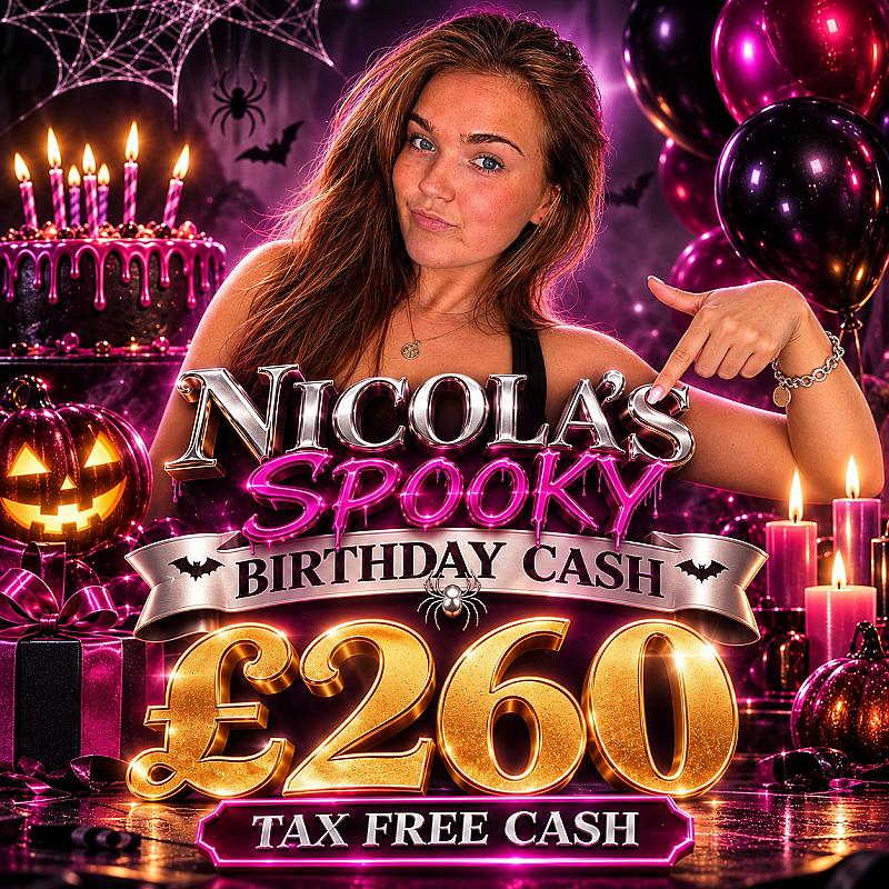 DAY 2 - NICOLA'S SPOOKY BIRTHDAY CASH 👻🎈
