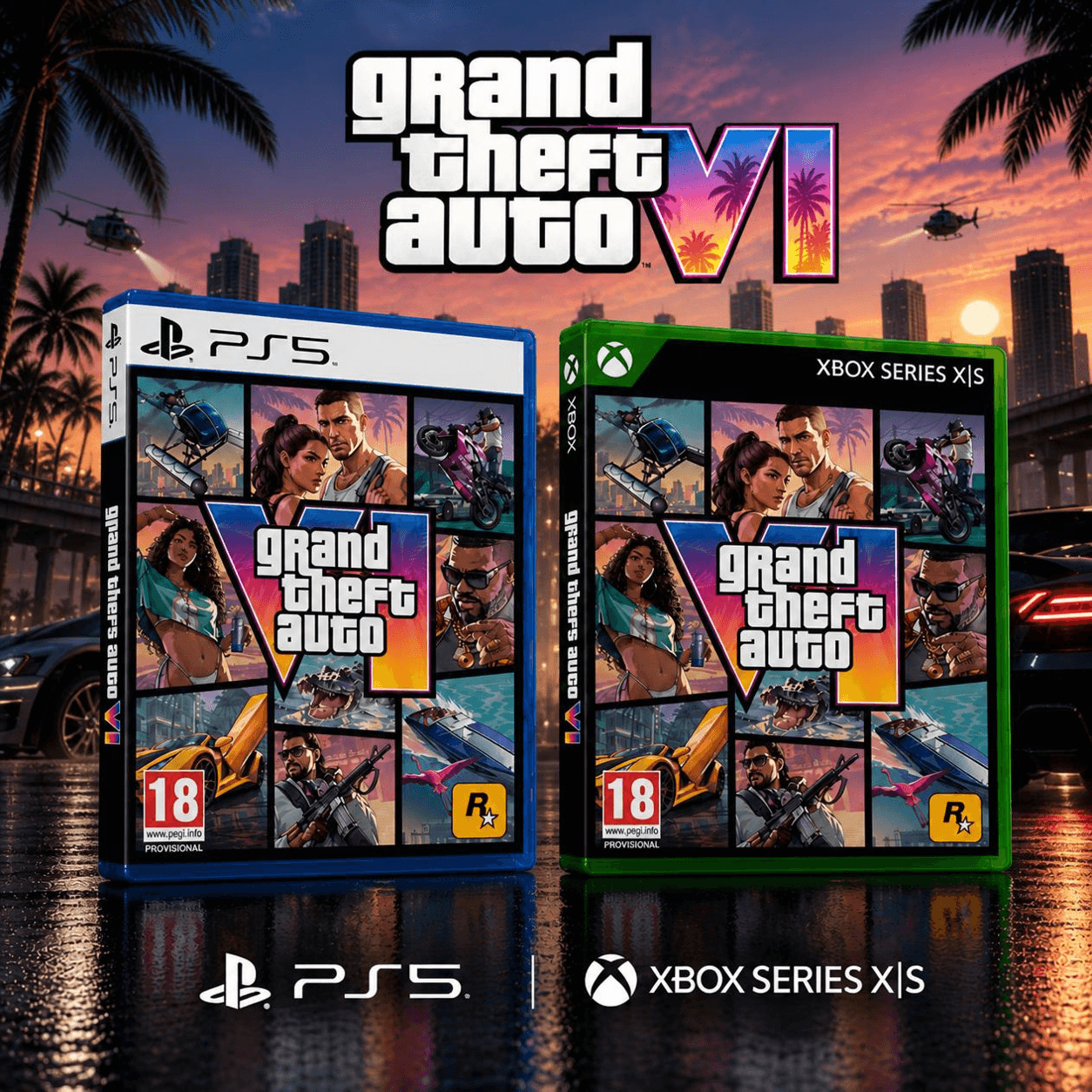 GRAND THEFT AUTO VI - PS5 OR XBOX