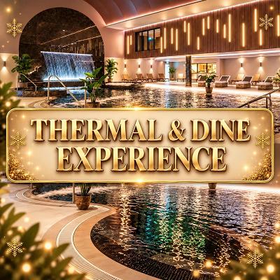 THERMAL & DINE EXPERIENCES FOR 2 OR £300 CASH ALT 