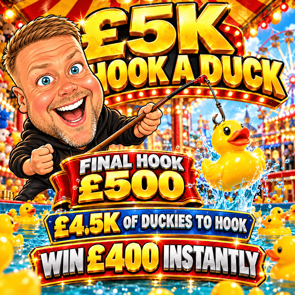 £5K HOOK A DUCK