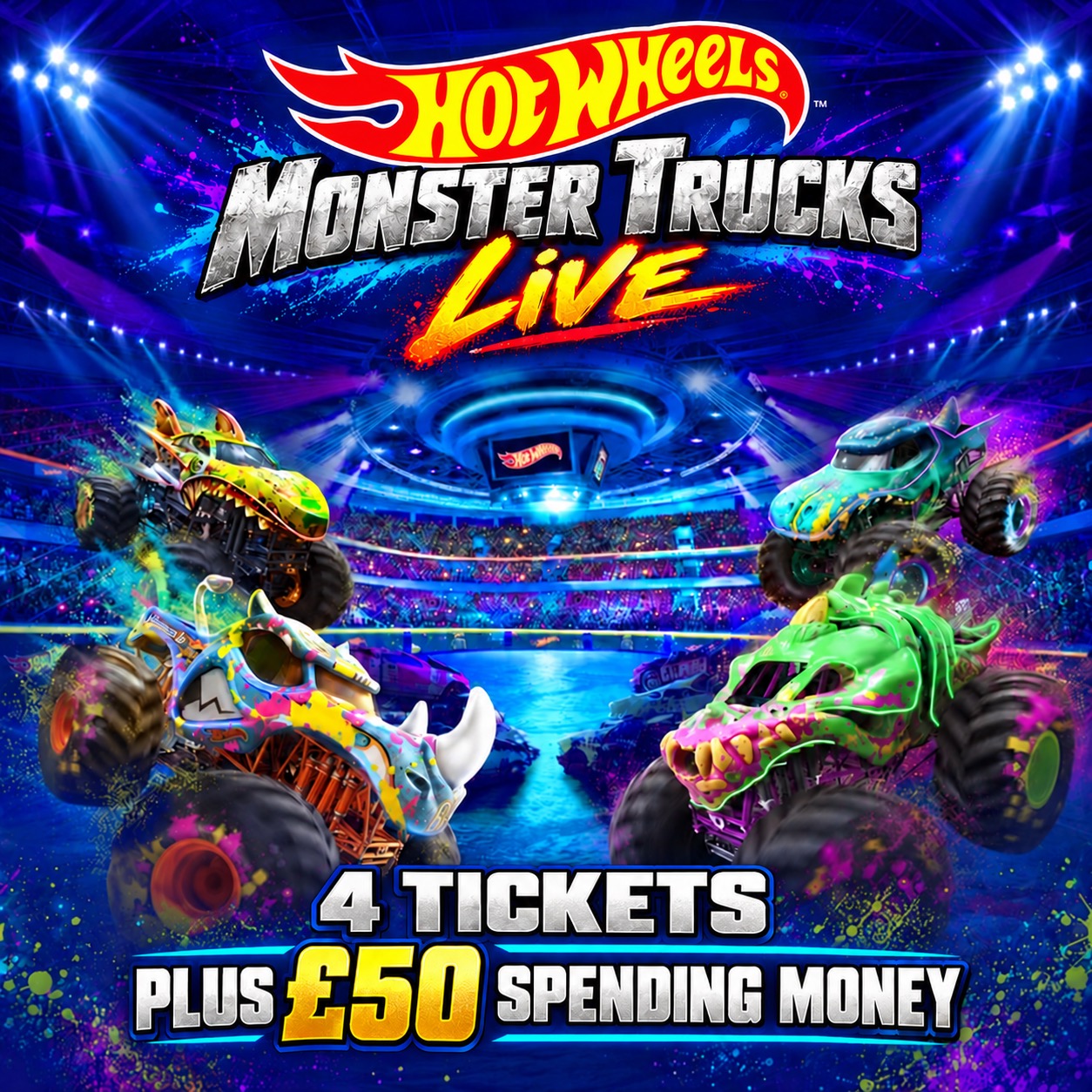 Hot Wheels Monster Trucks Live
