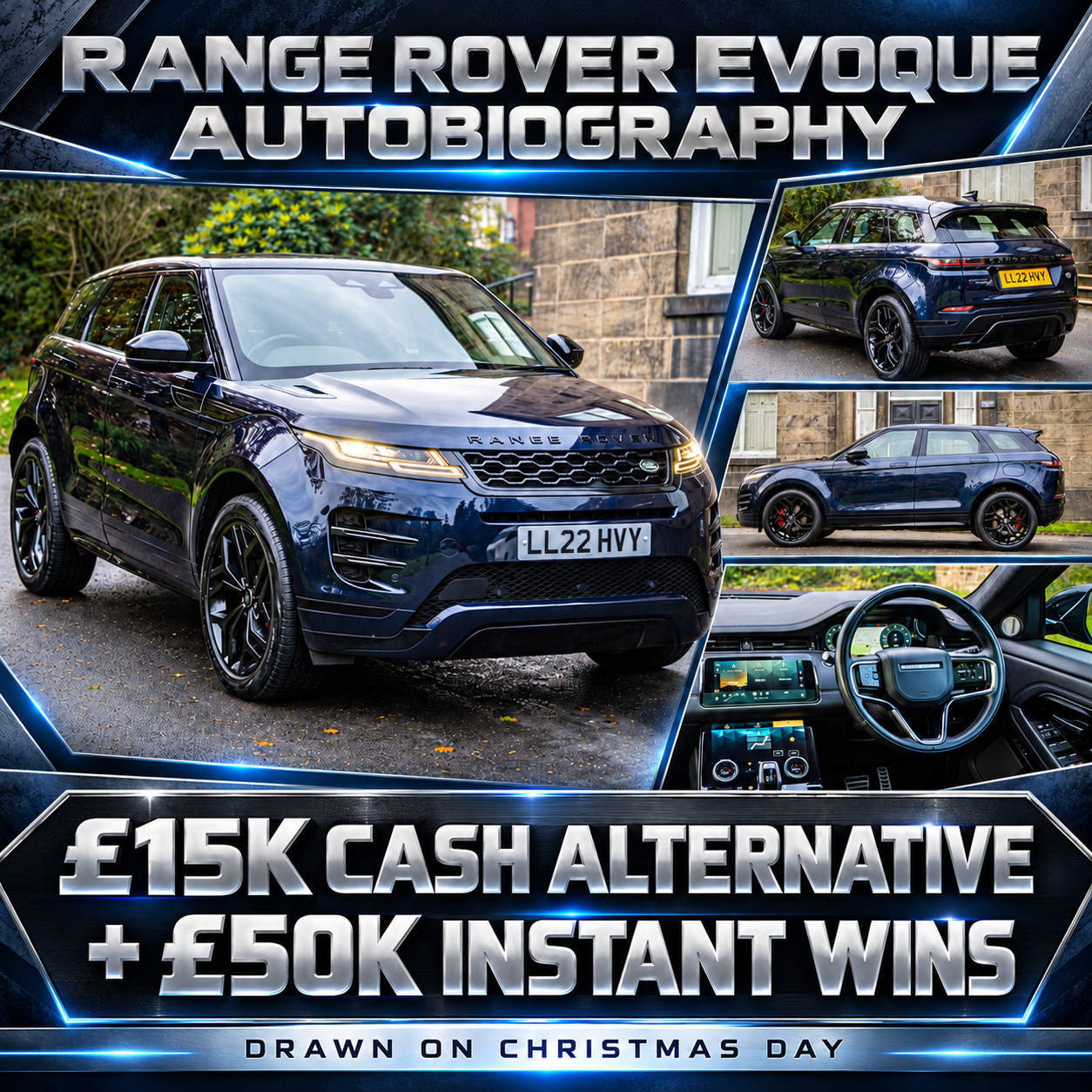 WIN A RANGE ROVER EVOQUE AUTOBIOGRAPHY!