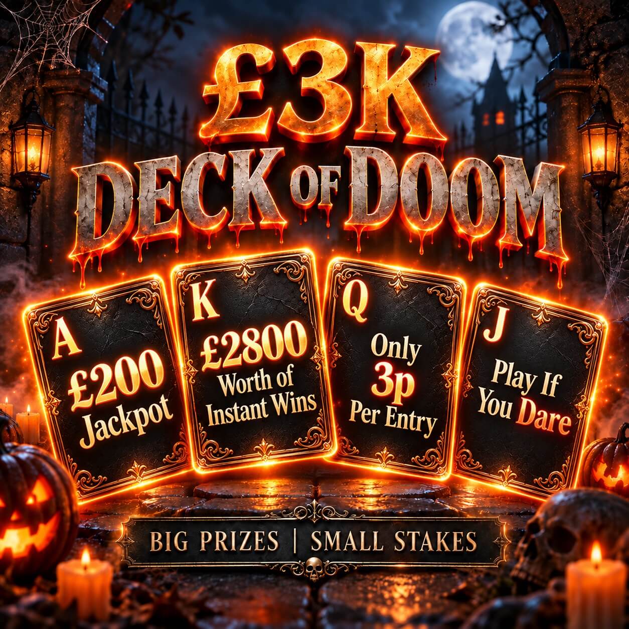 £3K DECK OF DOOM 