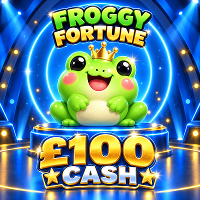 FROGGY FORTUNE - £100 CASH