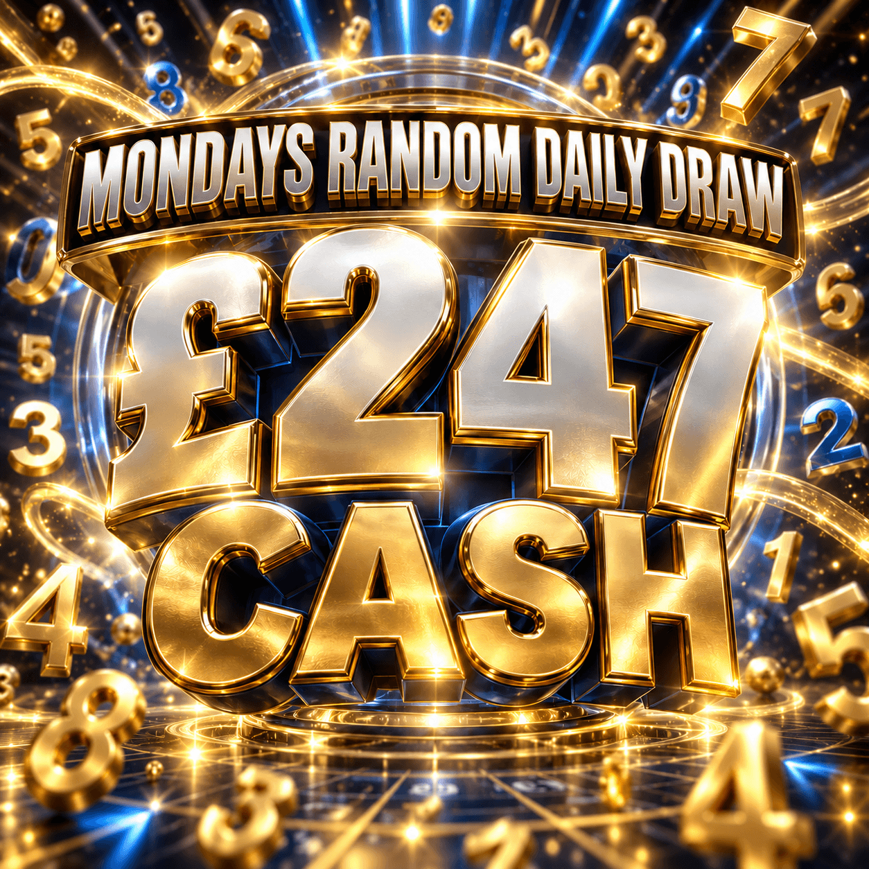 RANDOM DAILYS - £247 TAX FREE CASH