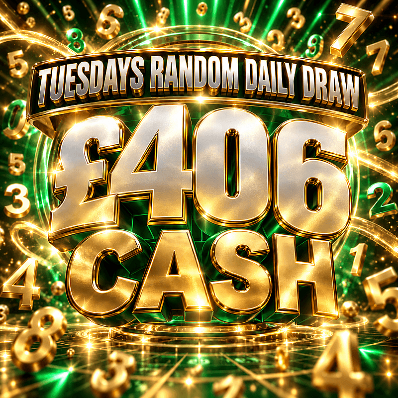 RANDOM DAILYS - £406 TAX FREE CASH