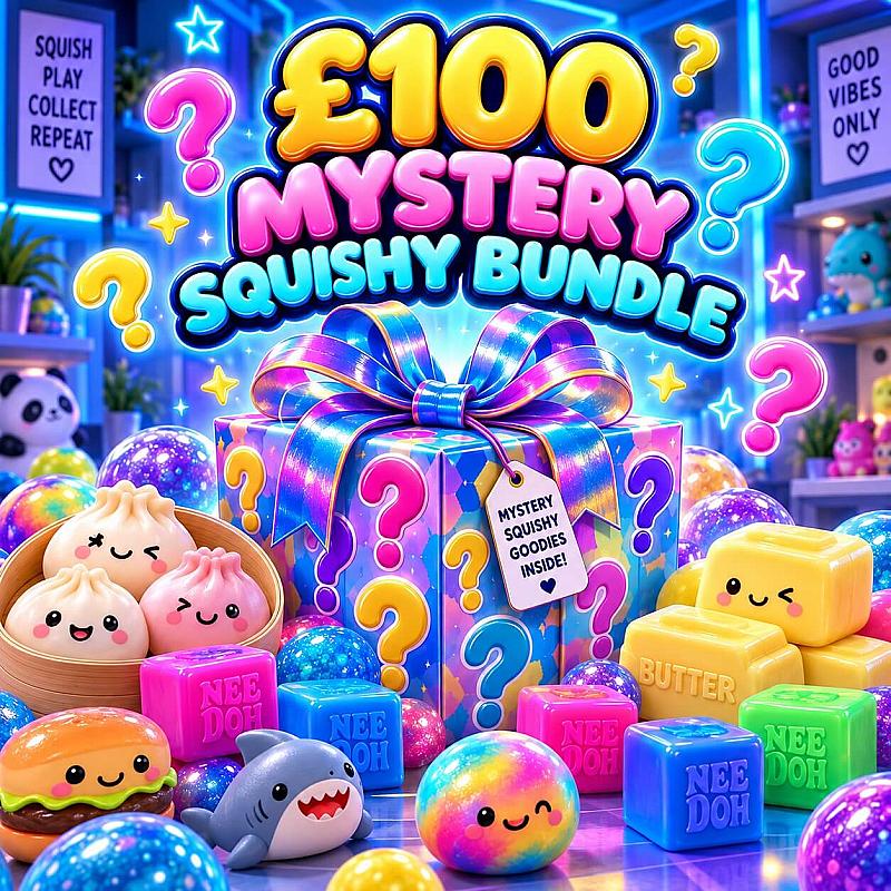 WIN A £100 MYSTERY SQUISHY BUNDLE