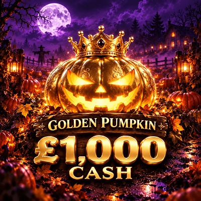 GOLDEN PUMPKIN - £1,000 CASH