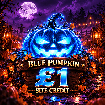 BLUE PUMPKIN - £1 SITE CREDIT
