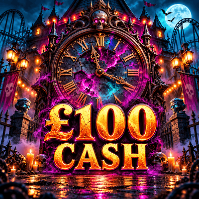 THE CURSED CLOCK - £100 CASH