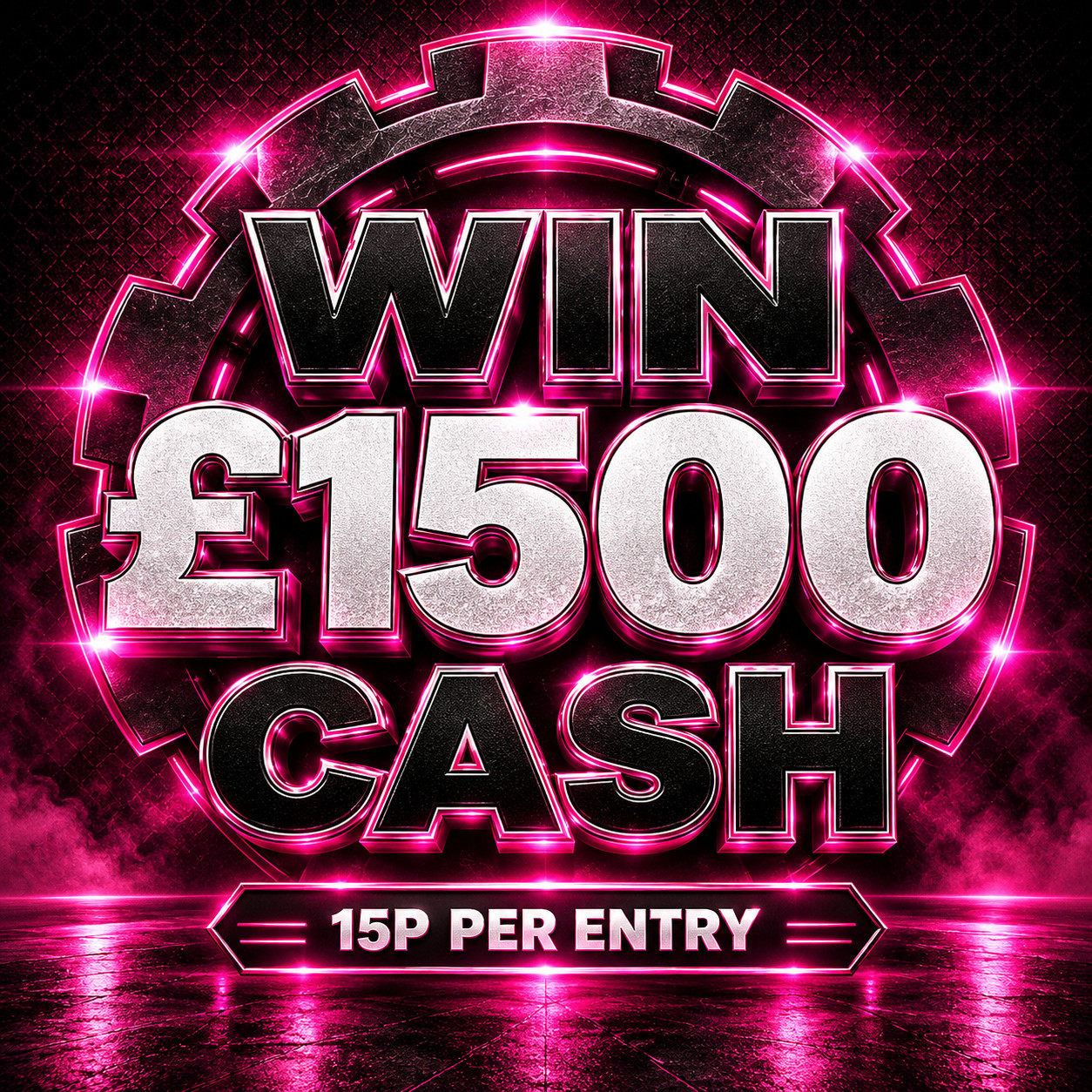 FRIDAY DAILY CASH DRAW - £1,500