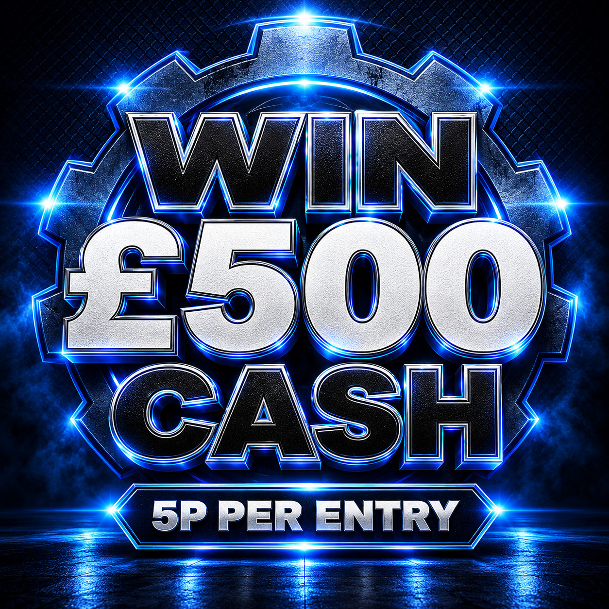 MONDAY DAILY CASH DRAW - £500