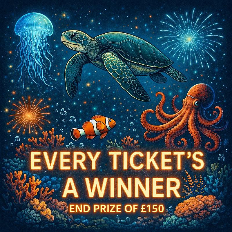 EVERY TICKETS A WINNER. PAID ENTRIES CLOSE 30/11/2026