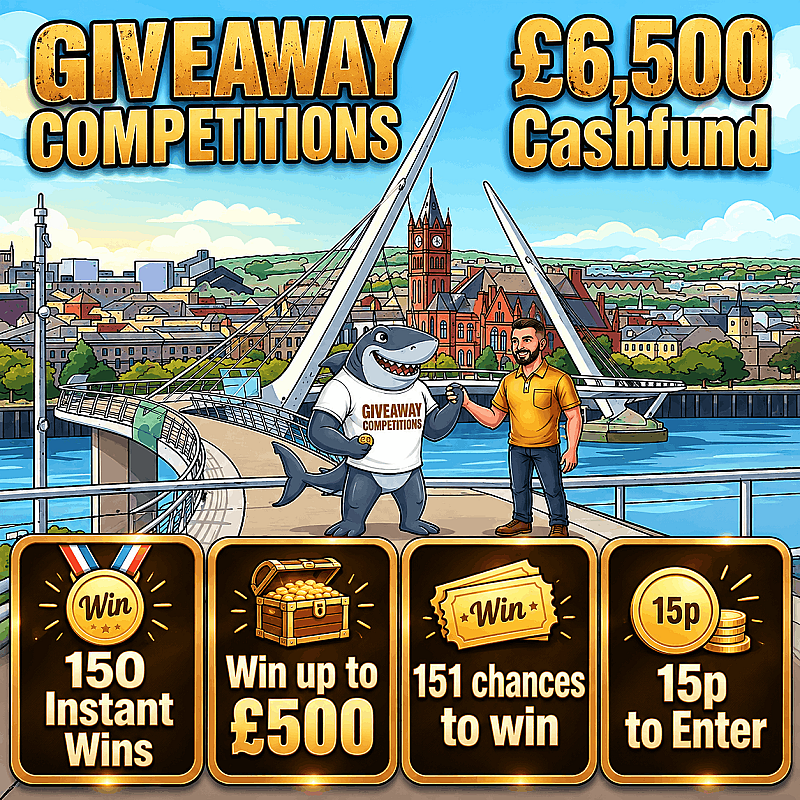 £6500 - 150 instants & £150 main prize