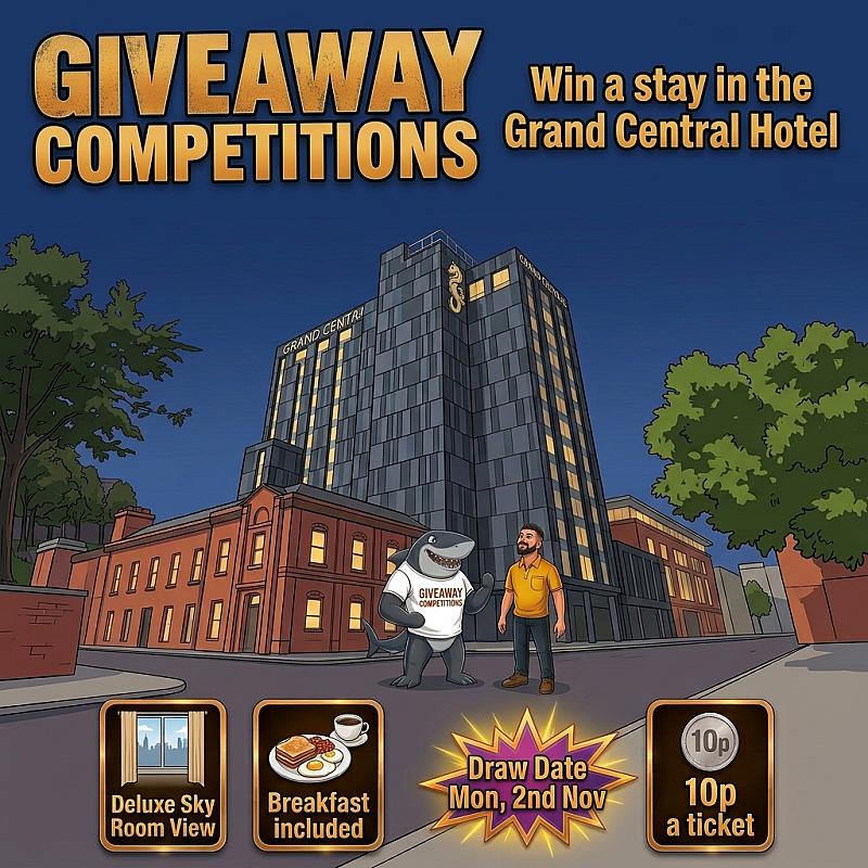 Grand Central Hotel Stay for 10p