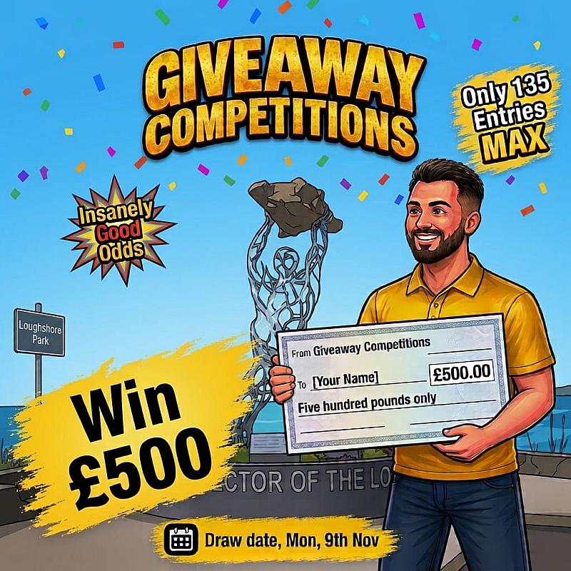 £500 Insane Odds - only 135 entries