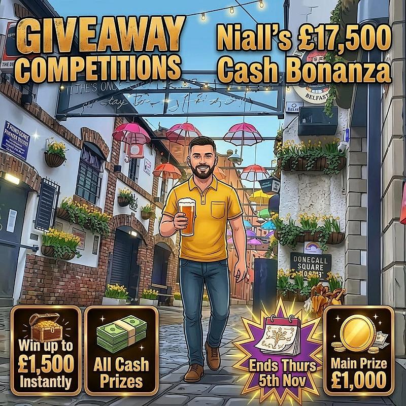 Niall's £17,500 Cash Bonanza