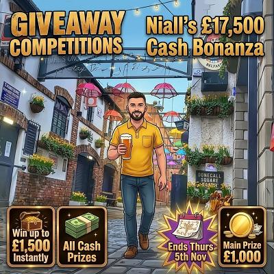 Niall's £17,500 Cash Bonanza
