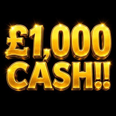 £1,000 CASH 