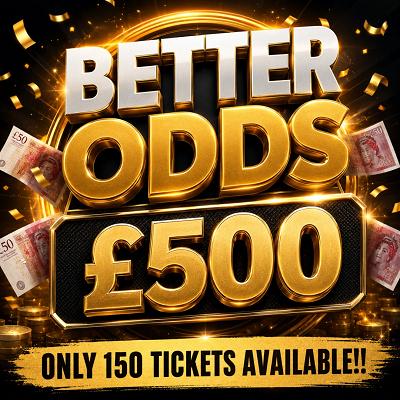 LOW ODDS £500 CASH! 04/10