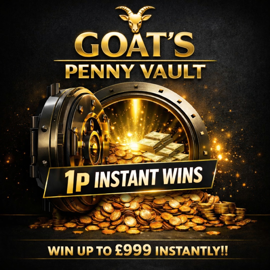 GOAT'S PENNY VAULT - x5 £100 MAIN PRIZE WINNERS!! 04/11