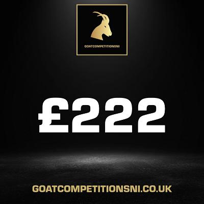 £222 CASH