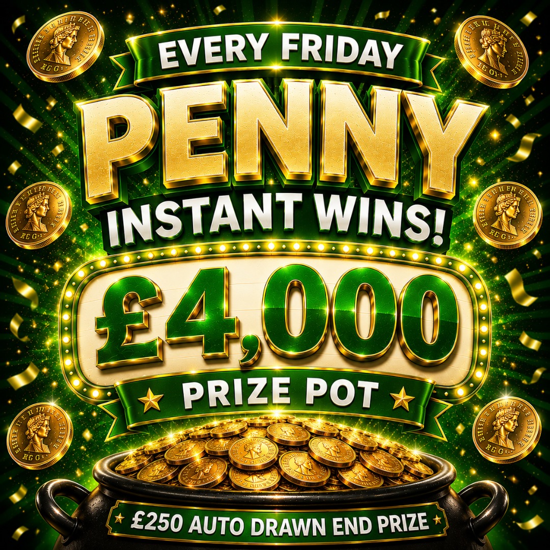 PENNY INSTANT WINS! (£250 MAIN PRIZE) 06/11