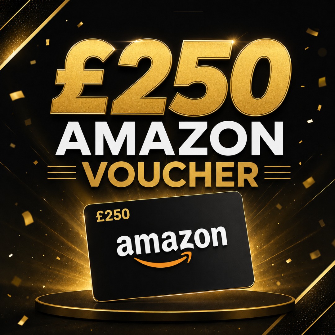 **MEGA LOW ODDS** £250 AMAZON VOUCHER 28/10