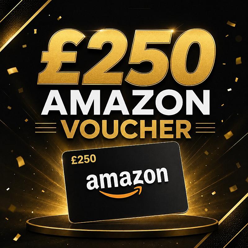 **MEGA LOW ODDS** £250 AMAZON VOUCHER 28/10