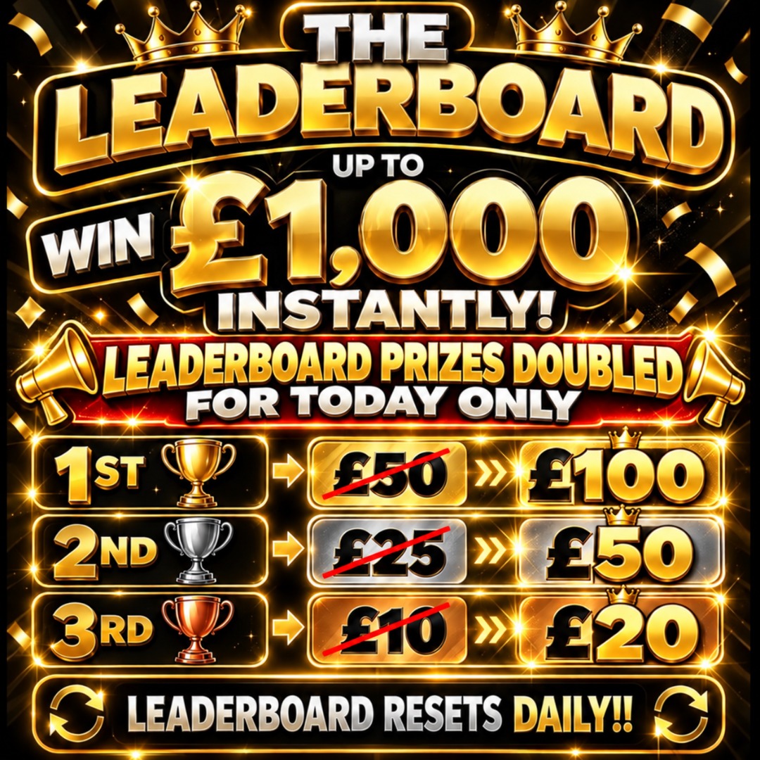GOAT’S DAILY LEADERBOARD - 3 WINNERS DAILY!!