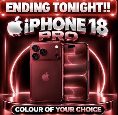 BRAND NEW iPHONE 18 PRO 256GB - 21/10