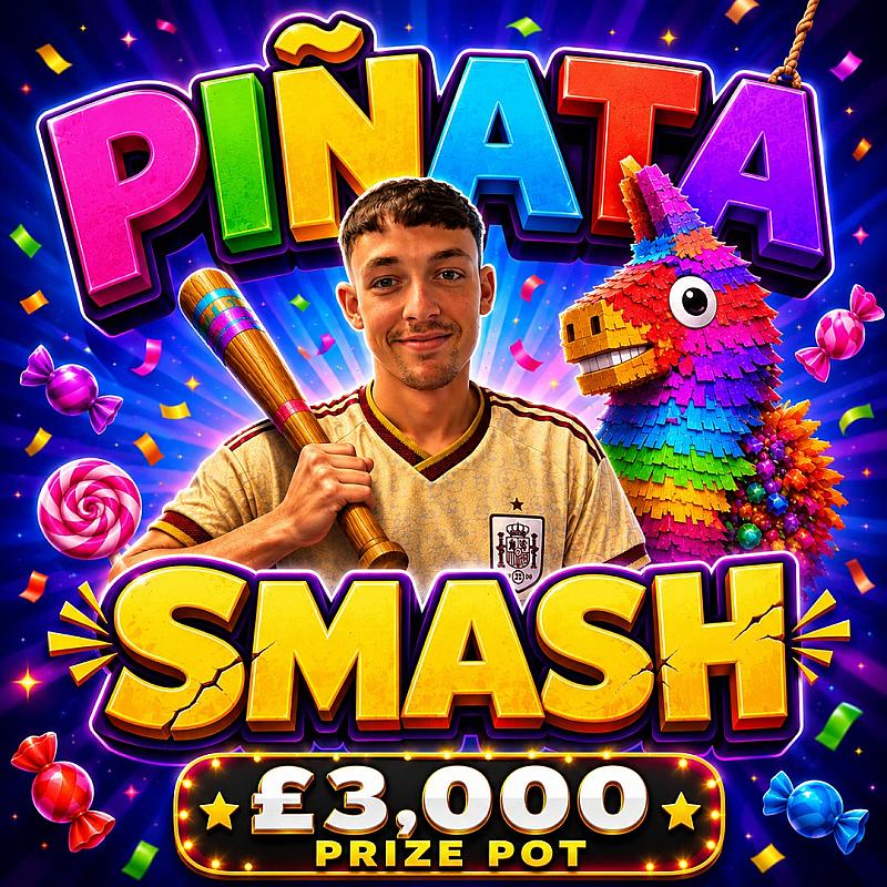 PINATA SMASH - £3,000 PRIZE POT (£250 MAIN PRIZE) 22/11