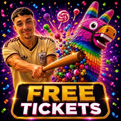 2 TICKETS INTO 50K COMP!!