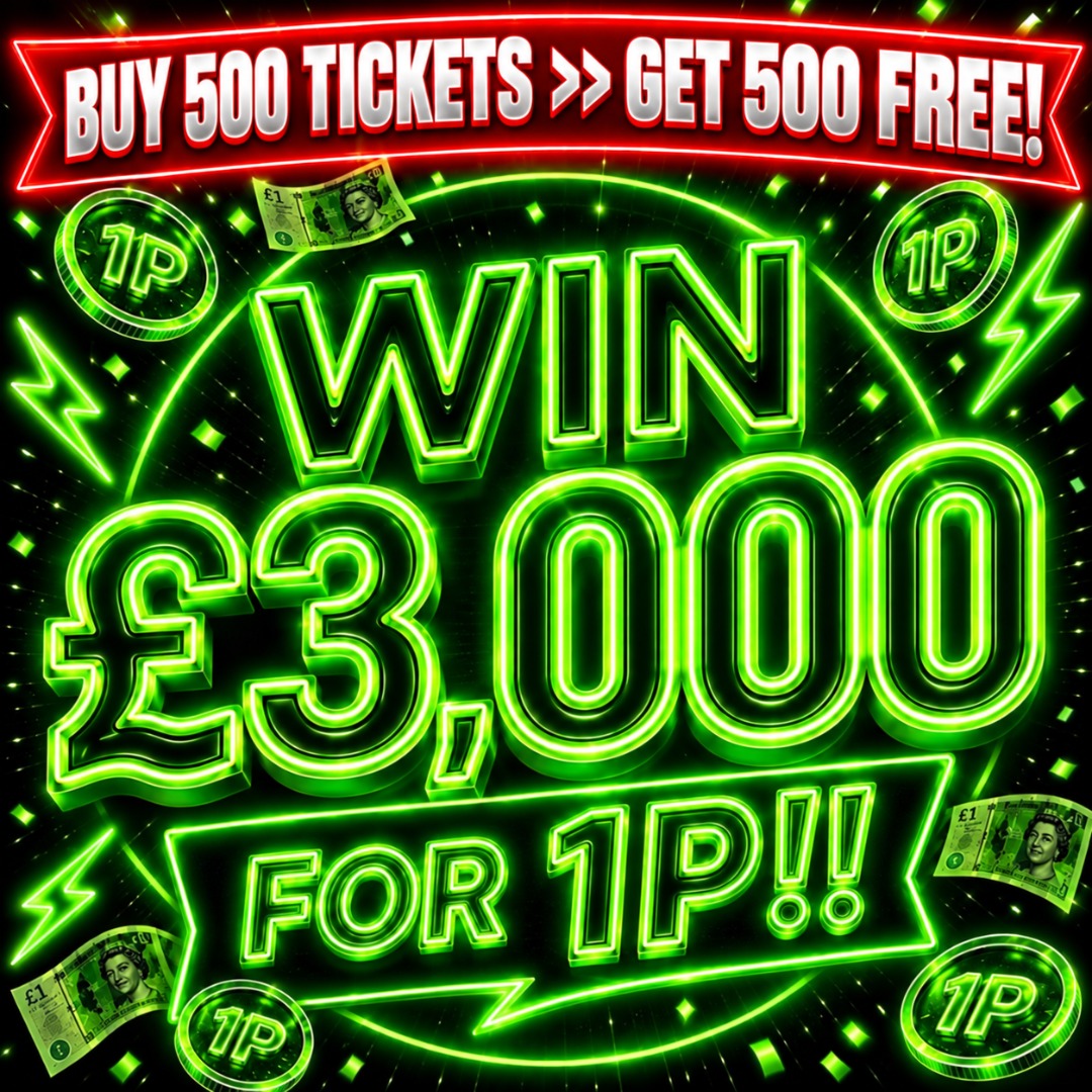 WIN £3,000 TAX FREE CASH!! 01/11