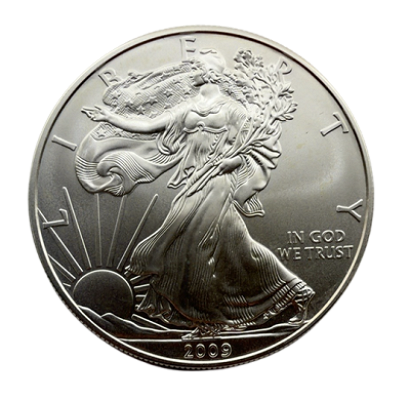 2009 American Silver Eagle 1oz Coin - or £60 cash of Site Credit!