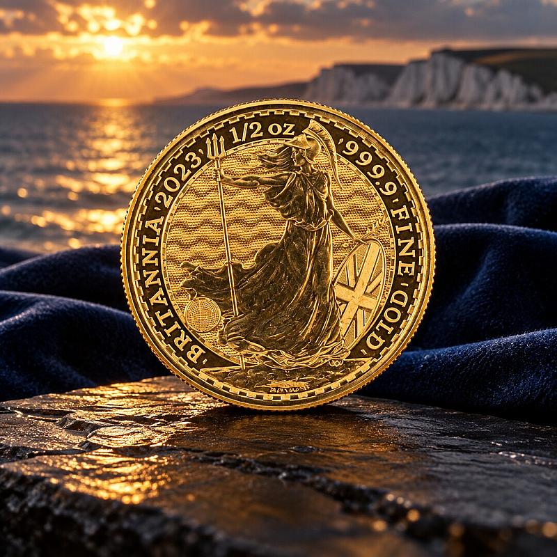 2023 KING CHARLES III 1/2oz GOLD BRITANNIA