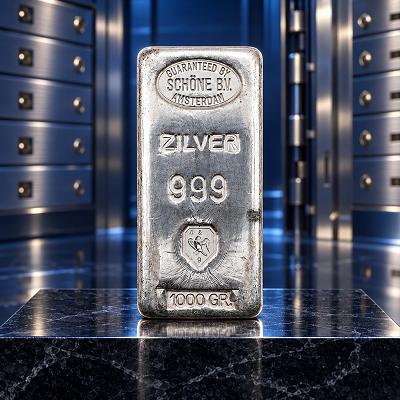 SCHÖNE 1KG FINE SILVER BAR