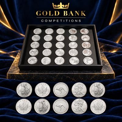 25 × 1oz SILVER BRITANNIAS + 10 SILVER INSTANT WINS