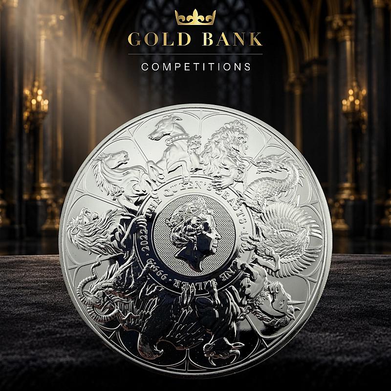 2022 QUEEN’S BEASTS COMPLETER 10oz SILVER COIN