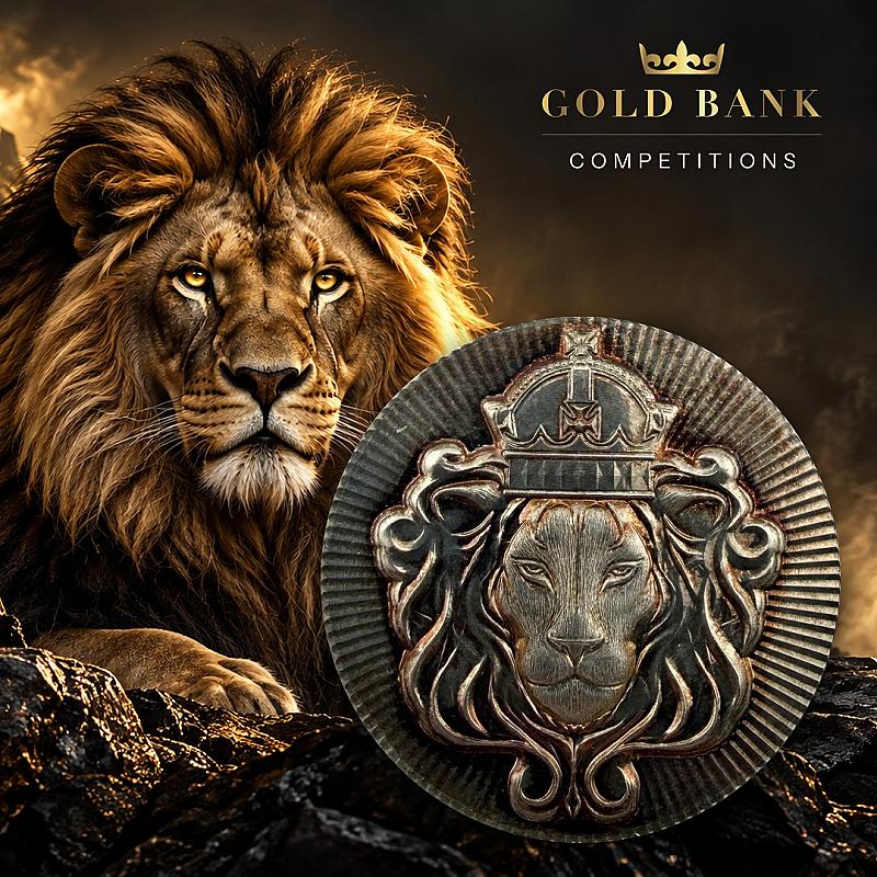 SCOTTSDALE LION STACKER — 2oz FINE SILVER OR £120 CASH