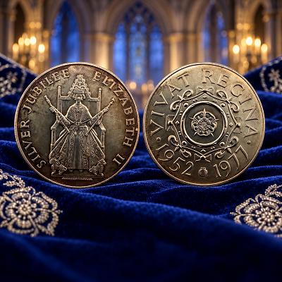 1977 SILVER JUBILEE — 87.4g OF STERLING SILVER