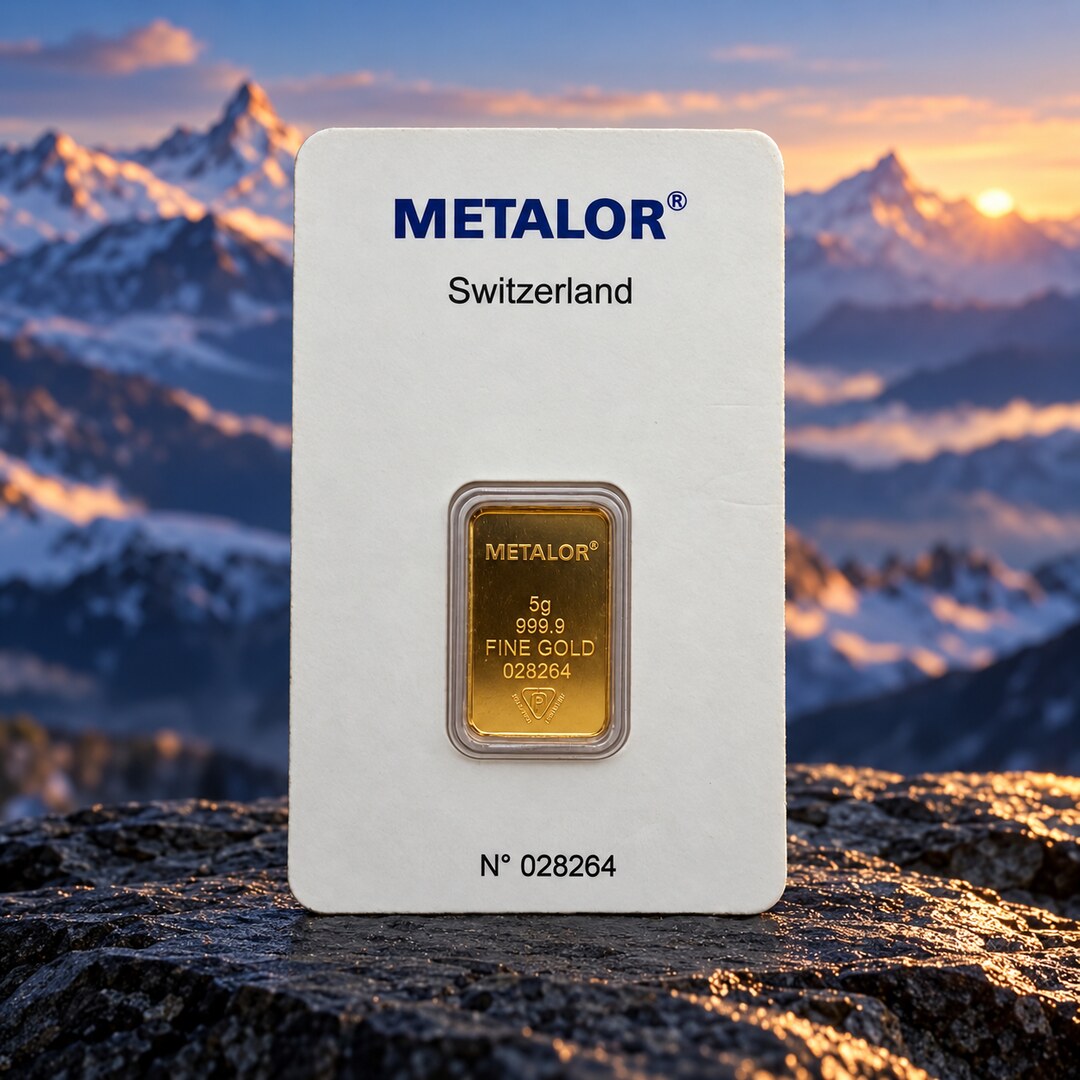 METALOR 5G FINE GOLD BAR