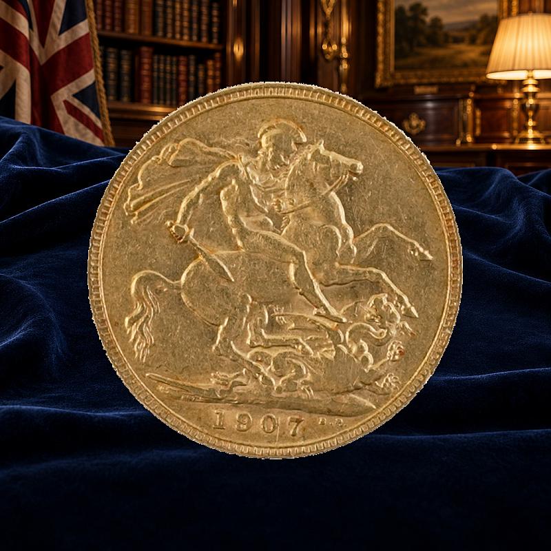 1907 FULL GOLD SOVEREIGN + 10 SILVER INSTANT WINS