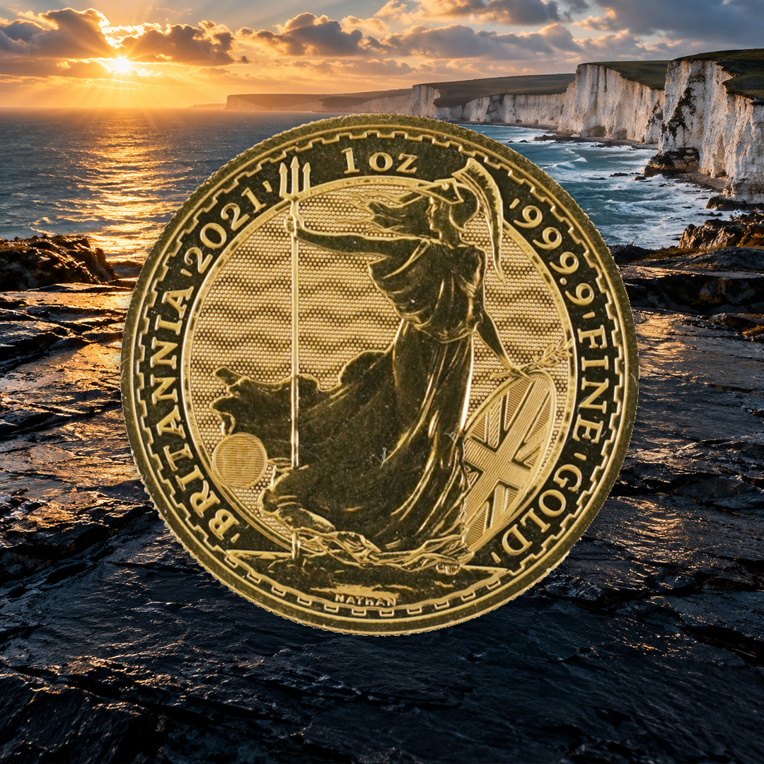 2021 1oz GOLD BRITANNIA + 10 SILVER INSTANT WINS