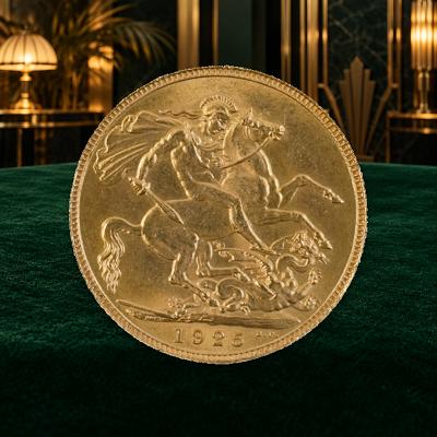 1925 FULL GOLD SOVEREIGN + 10 SILVER INSTANT WINS